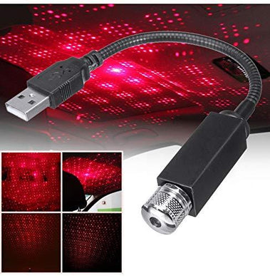 USB Atmosphere led light in Red Color for all cars 