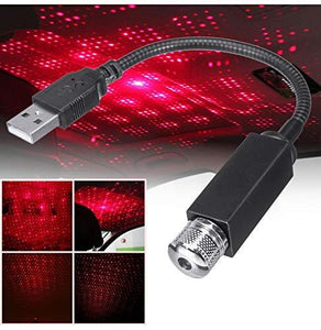 Car USB Led Atmosphere Ambient Star Light car interior lights for