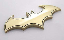 Load image into Gallery viewer, batman logo in gold colour