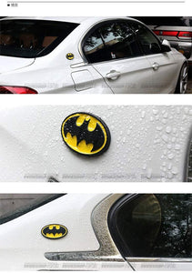 install batman logo in car