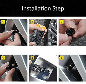 How to install tyre valve cap 