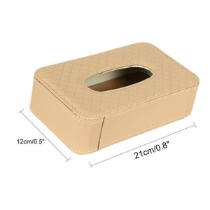 Tissue box holder size
