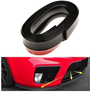 Red Car front bumper with black samurai Roll
