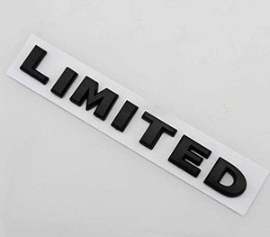 black limited letter logo for all cars