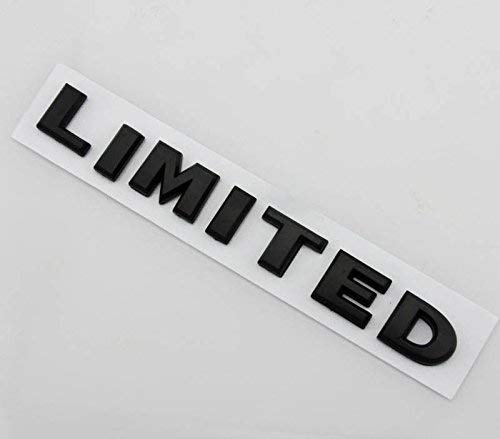 black limited letter logo for all cars