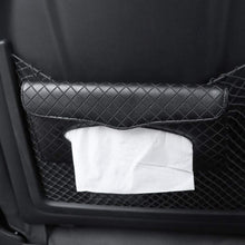 Load image into Gallery viewer, Installed tissue box holder in car seat