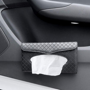 You can install this tissue box on car door 
