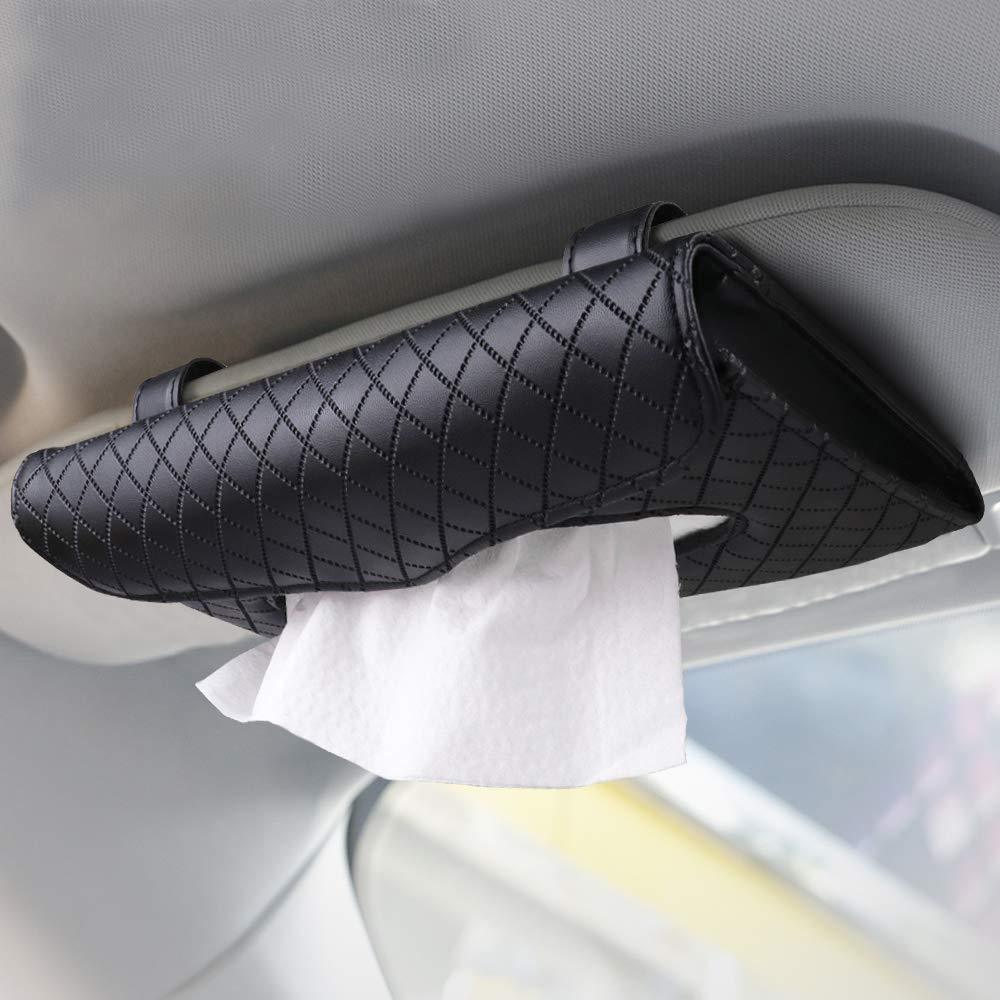 Car Sun Visor Back Seat Tissue Napkin Box Holder for car – Automaze