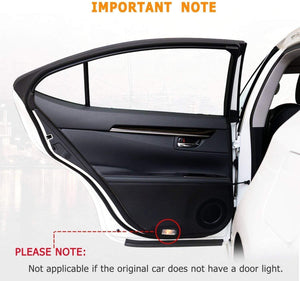Not applicable for if the original car does not have a door light