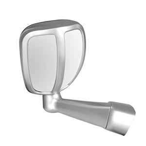 Bonnet fender mirror for all cars in silver colour