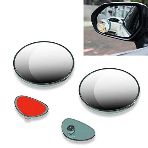 Round Blind spot mirror install in car side mirror