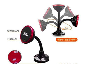 360° Rotational cell phone holder for car dashboard