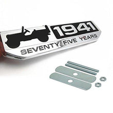 Load image into Gallery viewer, Jeep 1941 Logo Stickers For Car in silver colour