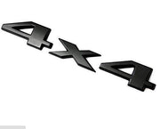 4x4 logo for car in black colour