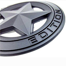 Load image into Gallery viewer, star edition logo for car in black colour