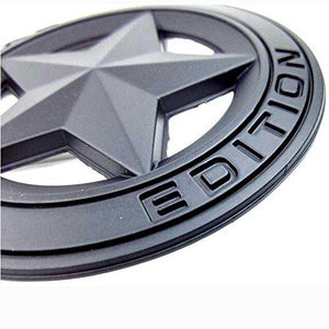 star edition logo for car in black colour