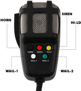 Car siren mic with instructions