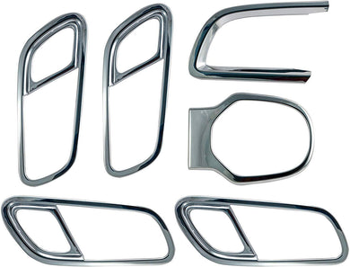 6 Pcs Chrome Interior for honda city