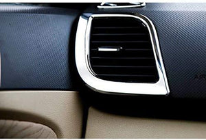 Chrome Interior Installed in Ac vent for Hyundai verna 