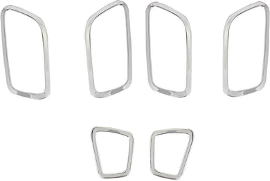 Interior chrome kit set of 6 pcs for Hyundai Xcent