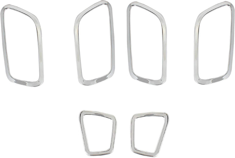 Interior chrome kit set of 6 pcs for Hyundai Xcent
