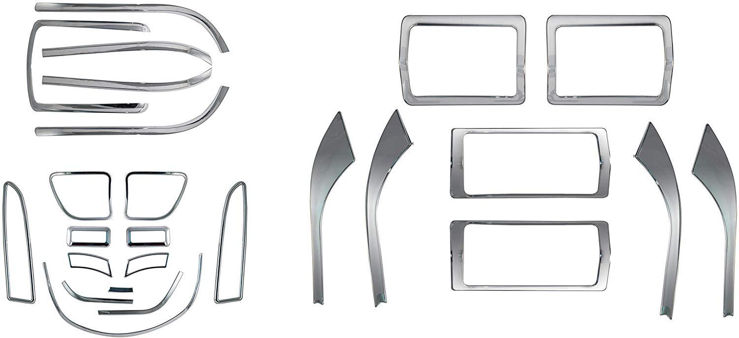 25 Pcs hrome Interior for Mahindra Xuv500