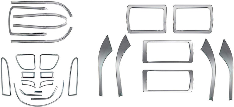 25 Pcs hrome Interior for Mahindra Xuv500