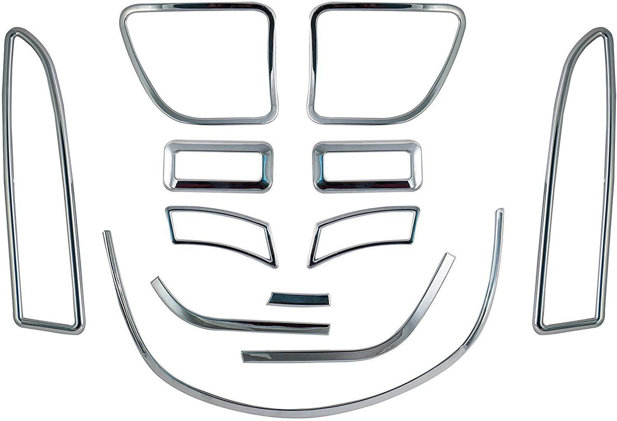 12 pcs Chrome Interior For Mahindra Xuv500