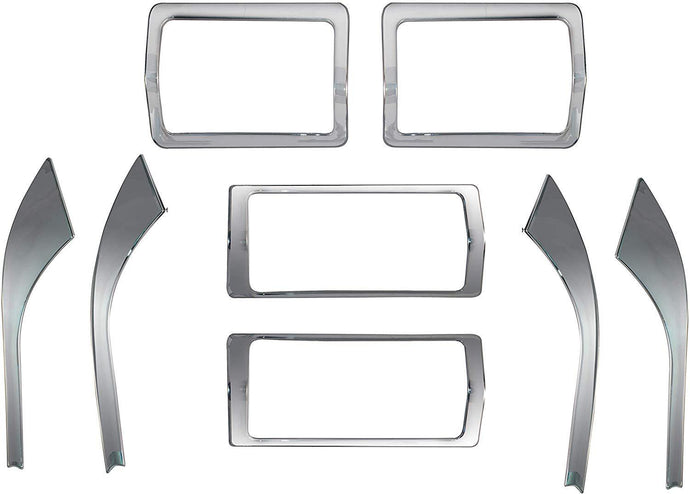 8 Pcs Chrome interior for Mahindra Xuv500