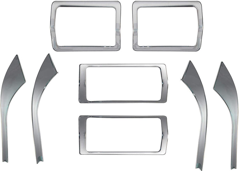 8 Pcs Chrome interior for Mahindra Xuv500