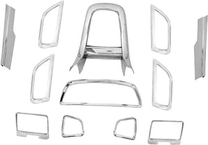 12 pcs Chrome Interior for Maruti Suzuki Swift Dzire