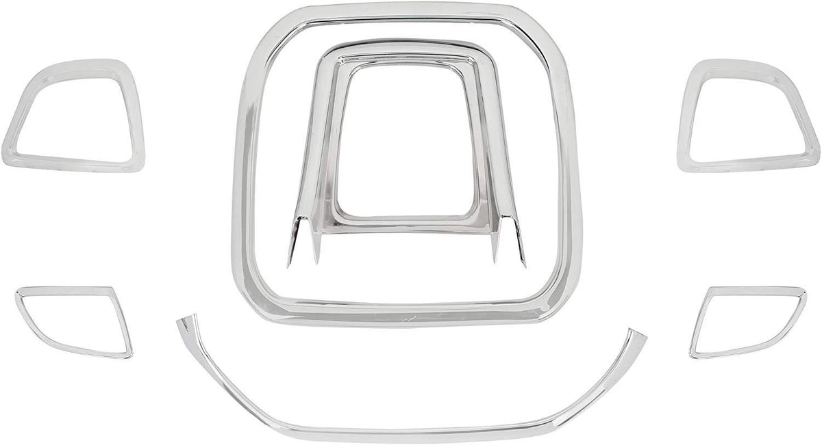 7 Pcs Chrome Interior for Maruti Suzuki Vitara Brezza