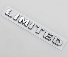 Load image into Gallery viewer, Limited Letter Logo Universal Chrome 3D Metal Emblem Badge Decal Sticker for All Cars, Chrome Color