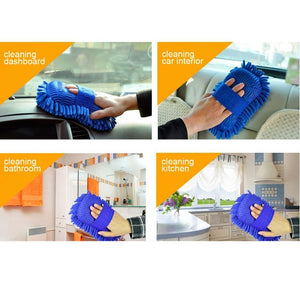 You can use cleaning sponge at anywhere car & home 