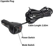Cigarette Plug with Power sitch & Wire 
