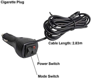 Cigarette Plug with Power sitch & Wire 