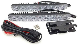 DRL 9 Led Light with wire & Clip for all cars
