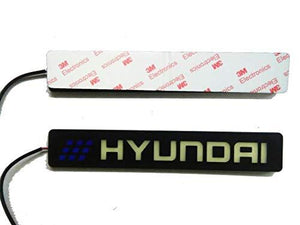 DRL Led Light with 3m tape Hyundai Logo