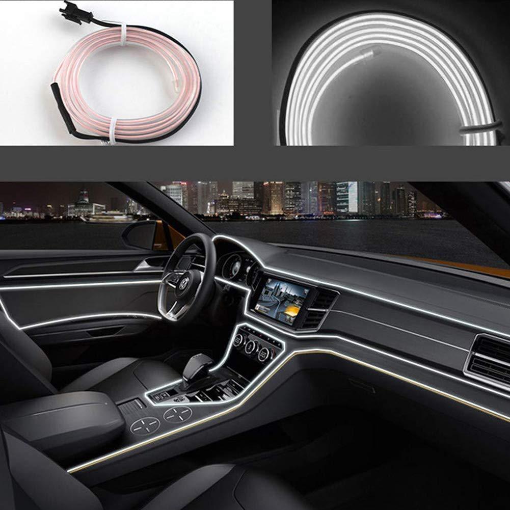 El Light for Car in White Colour with installation