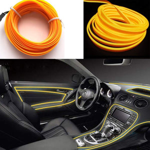 El Light for Car in yellow Colour