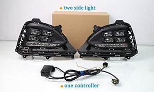 Set of 2pcs with controller Fog Lamp for Hyundai i20 Elite