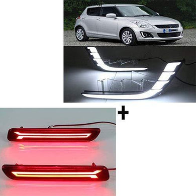 Fog Lamp Light with Rear Bumper reflector for maruti suzuki Swift