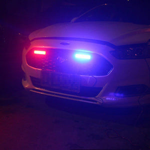 Police Light for car with water drop