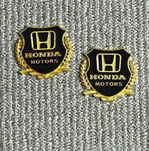 Load image into Gallery viewer, Honda Motor logo pair in golden colour