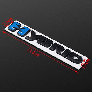 Black hybrid logo for all cars
