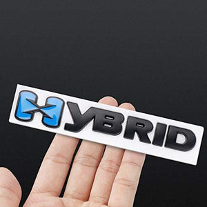 Black hybrid logo for all cars
