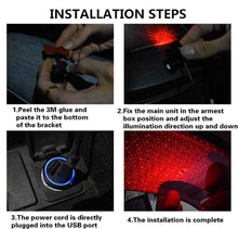 Load image into Gallery viewer, Installation guidance for car ceiling star light