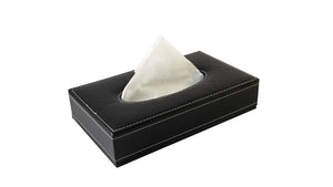 Black tissue Box