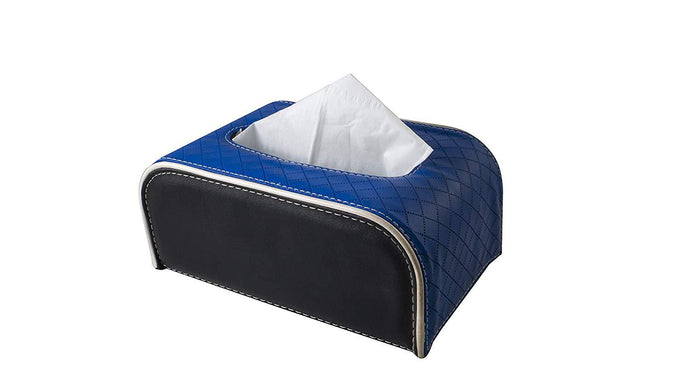 Blue tissue Box