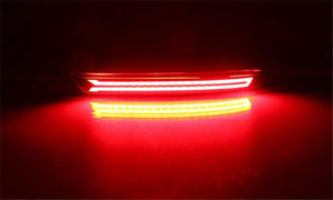 Red & Yellow Light Led reflector for toyota innova crysta
